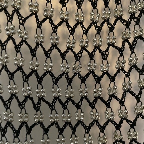 Beaded Crochet Crop Top - Picture 2 of 3